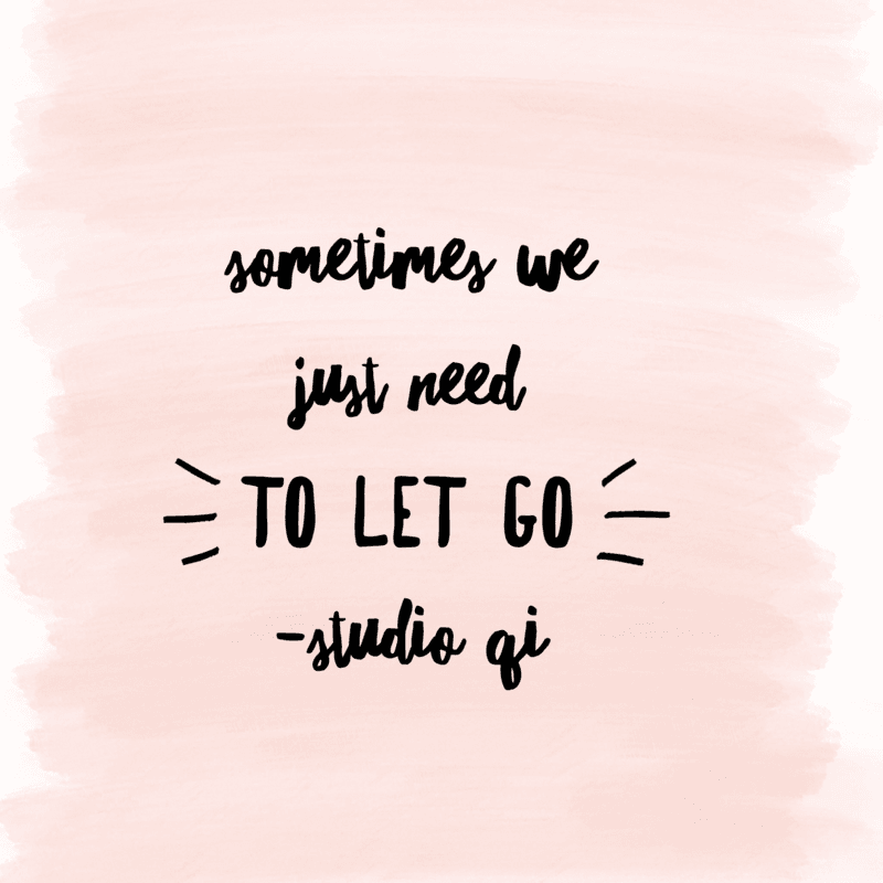Letting Go Letting Go